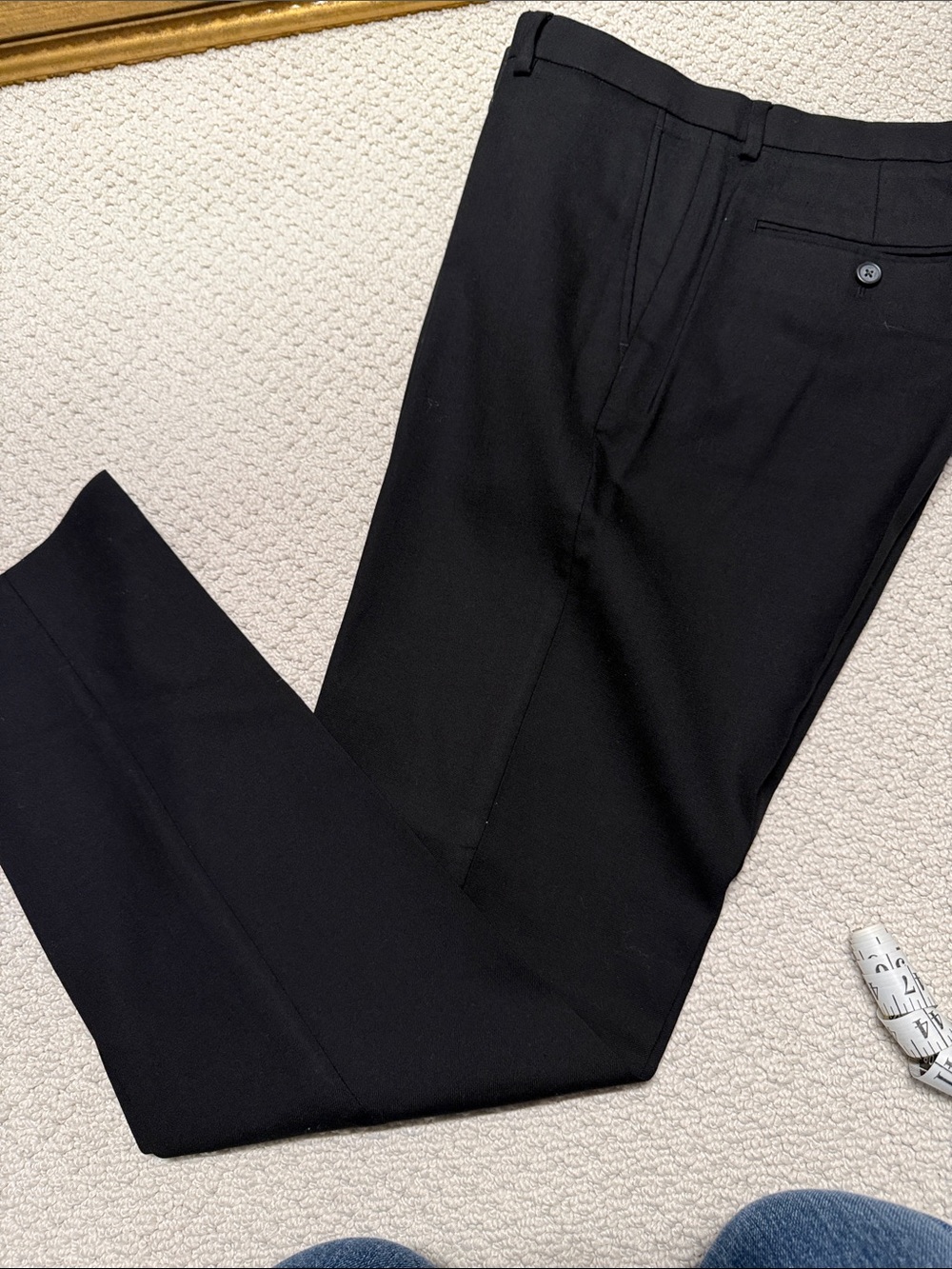 Men's Classic Black Dress Pants 32x32